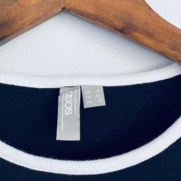 ASOS Black & White T-Shirt - Picture 2 of 4